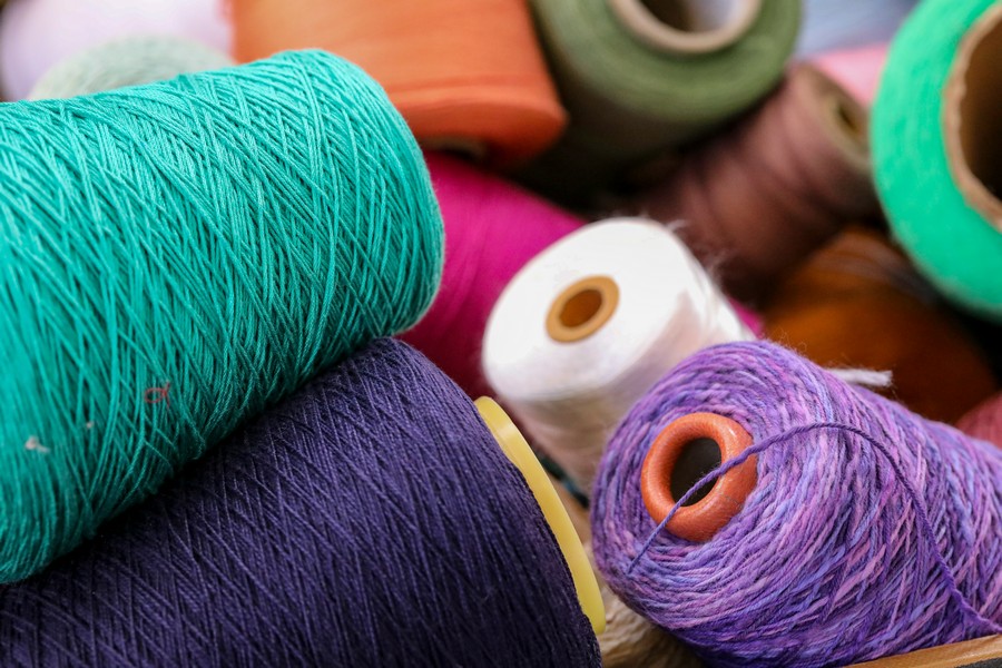 Wool Woolen yarns